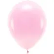 balony ekologiczne rozowe jasne partydeco 10 100 szt
