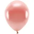 balony ekologiczne rozowe zloto metalik partydeco 10 100 szt