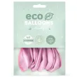 balony ekologiczne rozowy jasny metalik partydeco 12 10 szt