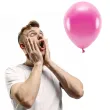 balony ekologiczne rozowy metalik partydeco 12 10 szt
