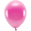 balony ekologiczne rozowy metalik partydeco 12 10 szt