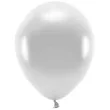 balony ekologiczne srebrny metalik partydeco 12 10 szt