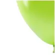 balony ekologiczne zielone jabluszko metalik partydeco 12 100 szt