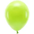 balony ekologiczne zielone jabluszko partydeco 10 10 szt