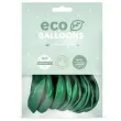 balony ekologiczne zielony metalik partydeco 10 10 szt