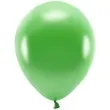 balony ekologiczne zielony metalik partydeco 10 100 szt
