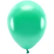 balony ekologiczne zielony metalik partydeco 10 100 szt