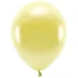 balony ekologiczne zloty jasny metalik partydeco 12 10 szt