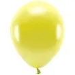 balony ekologiczne zolty metalik partydeco 10 100 szt