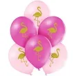 balony flaming pastel rozowe belbal 10 6 szt