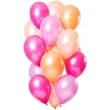 balony flamingo metallic mix folat 12 15 szt