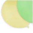 balony g19 fluorescencyjne mix gemar 19 25 szt