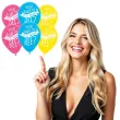 balony gender reveal what will the little honey bee mix amscan 11 6 szt