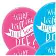 balony gender reveal what will the little honey bee mix amscan 11 6 szt