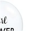 balony girl power transparentny qualatex 11 25 szt