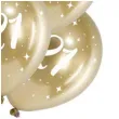 balony glossy liczba 21 zlote partydeco 12 6 szt