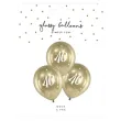 balony glossy liczba 40 zlote partydeco 12 6 szt