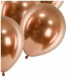 balony glossy miedziany partydeco 12 10 szt