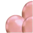 balony glossy rozowe zloto belbal 12 8 szt