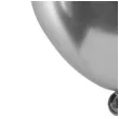 balony glossy srebrne ciemne partydeco 5 50 szt