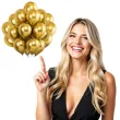 balony glossy zlote partydeco 12 50 szt