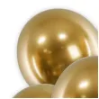 balony glossy zloty partydeco 18 5 szt