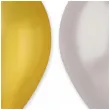 balony gm90 metalik zloty i srebrny gemar 10 50 szt