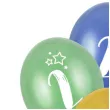 balony gwiazdki cyfra 2 mix folat 13 6 szt