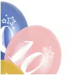 balony gwiazdki liczba 10 mix folat 13 6 szt