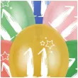 balony gwiazdki liczba 11 mix folat 13 6 szt