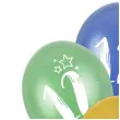 balony gwiazdki liczba 12 mix folat 13 6 szt