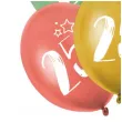 balony gwiazdki liczba 25 mix folat 13 6 szt
