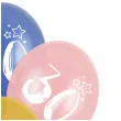 balony gwiazdki liczba 30 mix folat 13 6 szt