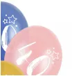 balony gwiazdki liczba 40 mix folat 13 6 szt