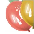 balony gwiazdki liczba 40 mix folat 13 6 szt