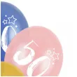 balony gwiazdki liczba 50 mix folat 13 6 szt