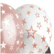 balony gwiazdki rozowy mix gemar 13 6 szt