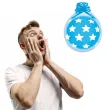 balony gwiazdki z kokarda niebieskie gemar 18 25 szt