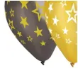 balony gwiazdki zloty mix gemar 13 6 szt