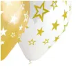 balony gwiazdki zloty mix gemar 13 6 szt