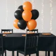balony halloween classic mix pomaranczowy czarny 12 20 szt