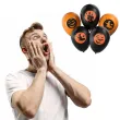 balony halloween mix pomaranczowo czarne arpex 11 5 szt