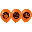 balony halloween mix pomaranczowo czarne arpex 11 5 szt