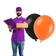 balony halloween mix pomaranczowo czarne arpex 9 12 szt
