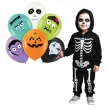 balony halloween monsters pastel mix partypal 12 6 szt