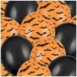balony halloween nietoperze czarny pomaranczowy 12 20 szt
