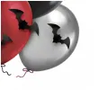 balony halloweenowy mix nietoperze 3d partypal 12 6 szt