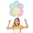 balony happy birthday 10th bday mix folat 13 6 szt