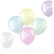 balony happy birthday 12th bday mix folat 13 6 szt