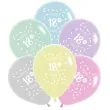 balony happy birthday 18th bday mix folat 13 6 szt
